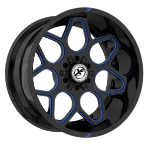 XF Off-Road – XF-233 – Black – 20″x10″ -12mm – Summer Wheels – XF-233201051271397-12GBMLB